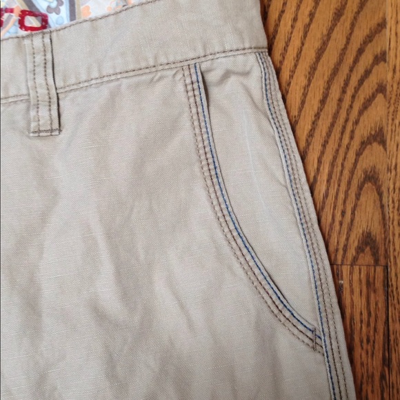 Alberto Men's Beige Cotton Linen Blend Pants - Picture 6 of 13